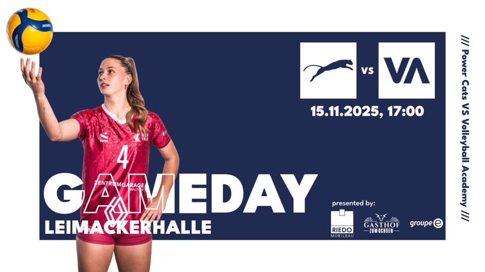 Poster of Volleyball, NLA Frauen: Volley Düdingen – NLZ Academy