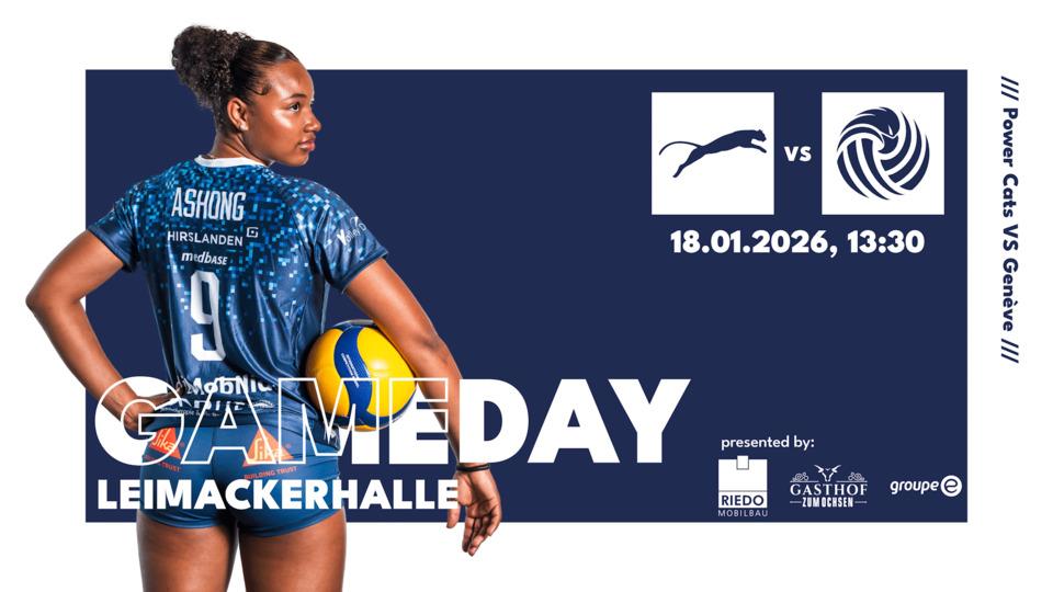Poster of Volleyball, NLA Frauen: Volley Düdingen – Genève Volley