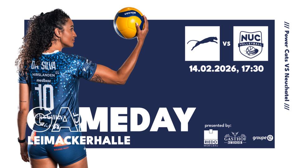 Poster of Volleyball, NLA Frauen: Volley Düdingen – Viteos NUC