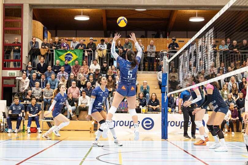 Poster Volleyball NLA, Saison 2026-2027: Volley Düdingen – VC Kanti Schaffhausen