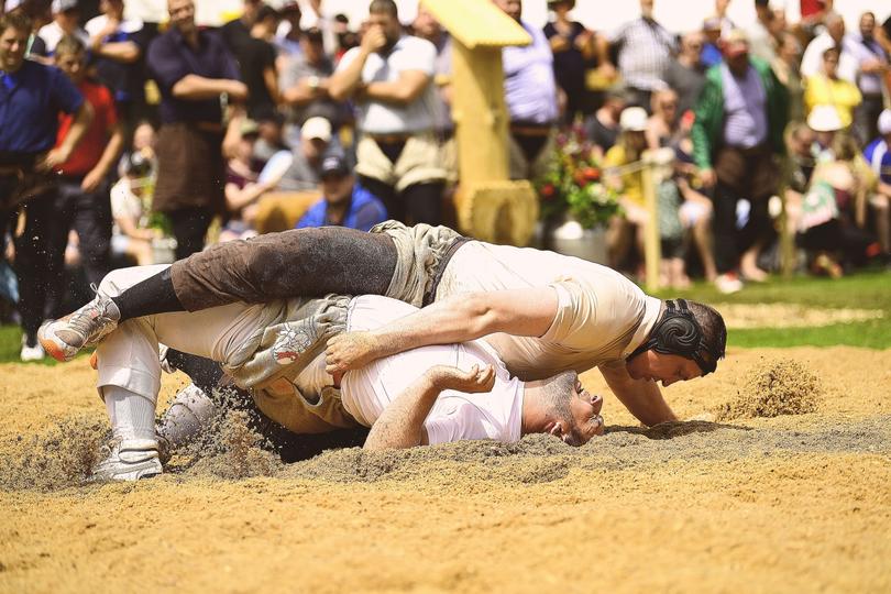 Poster Basellandschaftliches Kantonalschwingfest Oberdorf