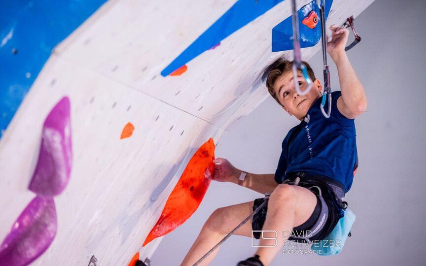 Poster of Bächli Bergsport Youth Climbing Cup, Näfels: Lead Schweizer Meisterschaften - Final Männer U13 & U15