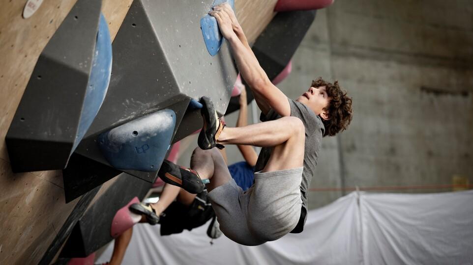 Poster Swiss Climbing Cup, Zürich: Boulder SM - Qualifikation Elite Männer