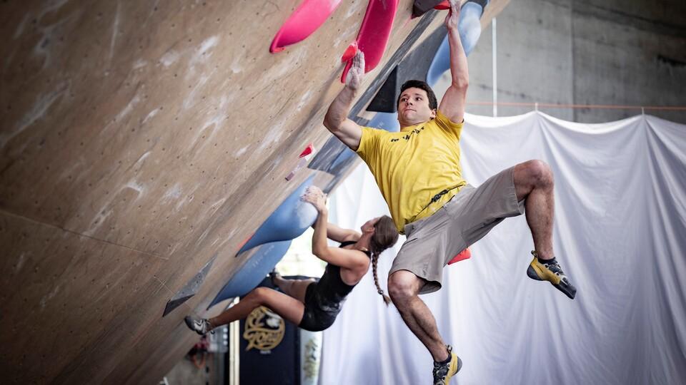 Poster Swiss Climbing Cup, Zürich: Boulder SM - Final U19 Männer
