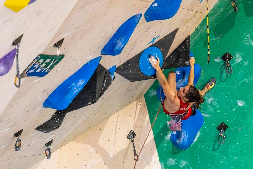 Poster World Climbing Europe Series, Bern: Lead - Final Elite