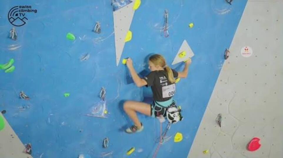 Poster Bächli Bergsport Youth Climbing Cup, Näfels: Lead Schweizer Meisterschaften - Final Frauen U13 & U15