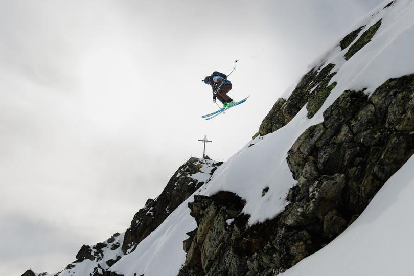 Poster Open Faces Ski Freeride - FWT Challenger - Silvretta Montafon
