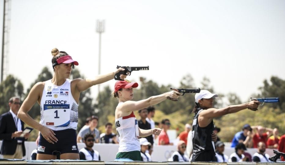 Poster UIPM Modern Pentathlon: Weltcup Kairo, Frauen, Final