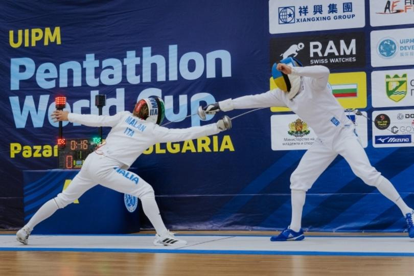 Poster UIPM Modern Pentathlon: Weltcup Pazardzhik, Männer, Halbfinal A