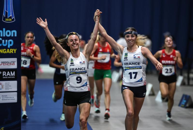 Poster UIPM Modern Pentathlon: Weltcupfinal Budapest, Frauen, Halbfinal B