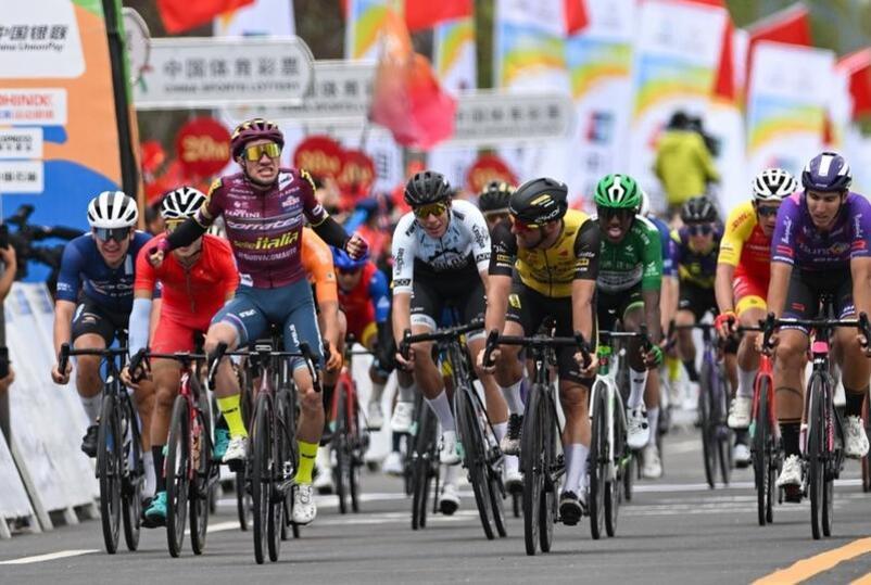 Poster Radsport: Tour of Magnificent Qinghai, 2. Etappe