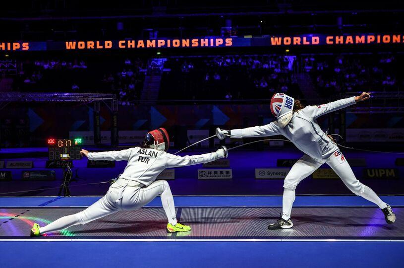 Poster UIPM Pentathlon: Junioren-WM, Frauen, Halbfinal A