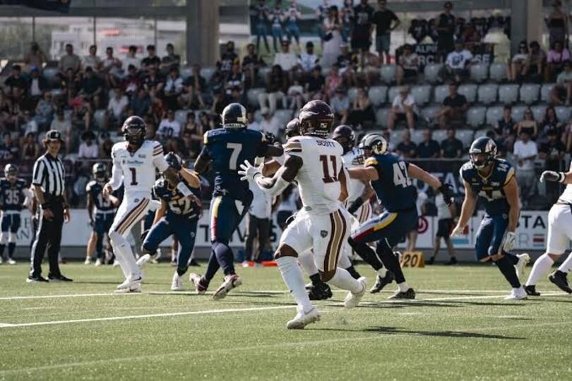 Poster American Football: League Europe, Rhine Fire vs. Alpine Rams