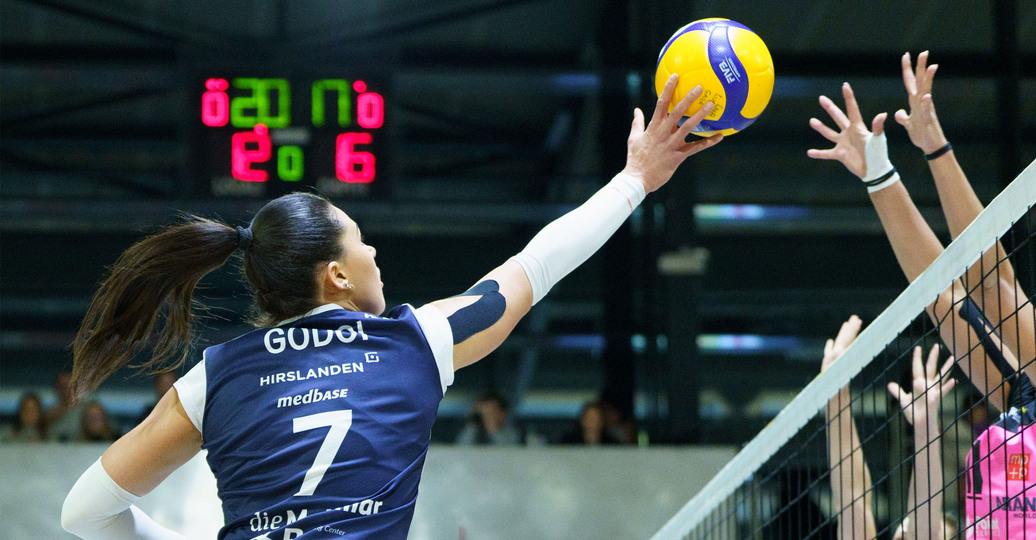 Poster Volleyball: Nationalliga A Frauen, Volley Düdingen vs. VBC Cheseaux