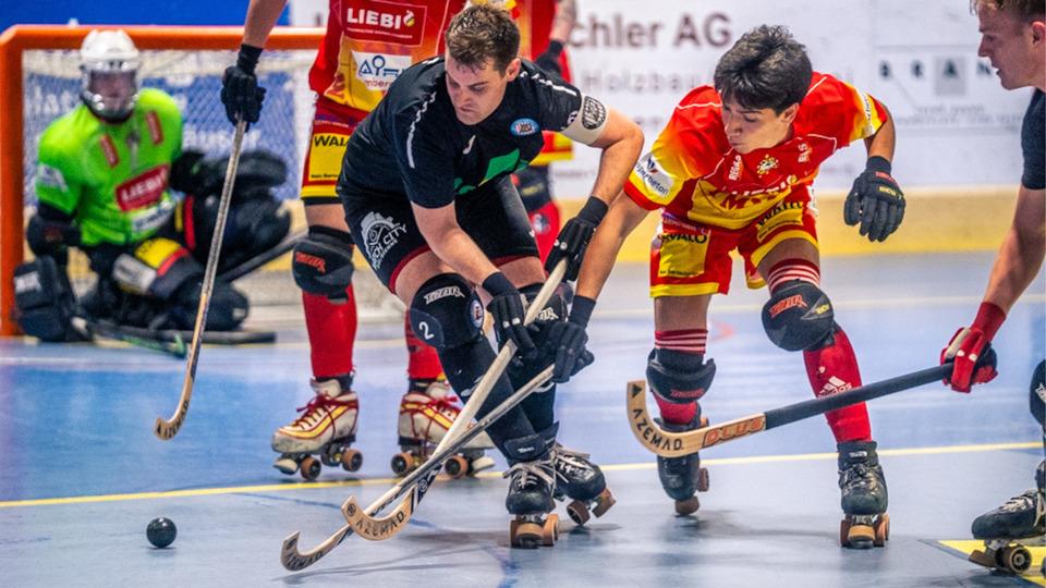 Poster Rollhockey NLA - Qualifikation: RHC Diessbach vs. RHC Wimmis