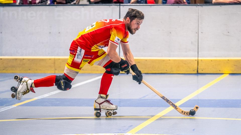 Poster Rollhockey, Harvest National League - Qualifikation: RHC Wimmis vs. SC Thunerstern