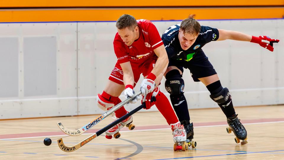 Poster of Rollhockey, Harvest National League: RHC Diessbach vs. Pully RHC