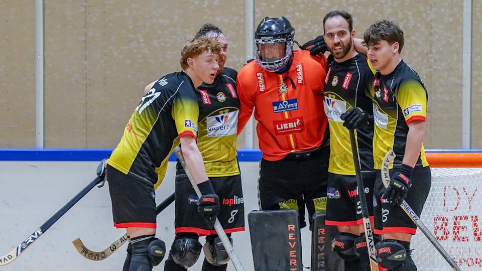 Poster Rollhockey, Ligacup, Final: Jet RC Genève vs. RHC Wimmis II