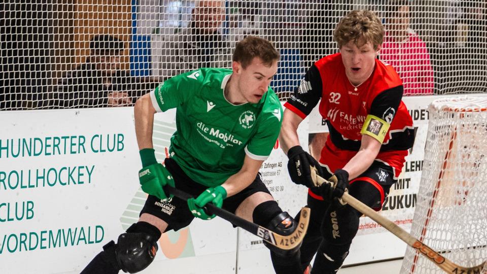 Poster Rollhockey, NLB - Qualifikation: RHC Vordemwald vs. HC Münsingen Wölfe