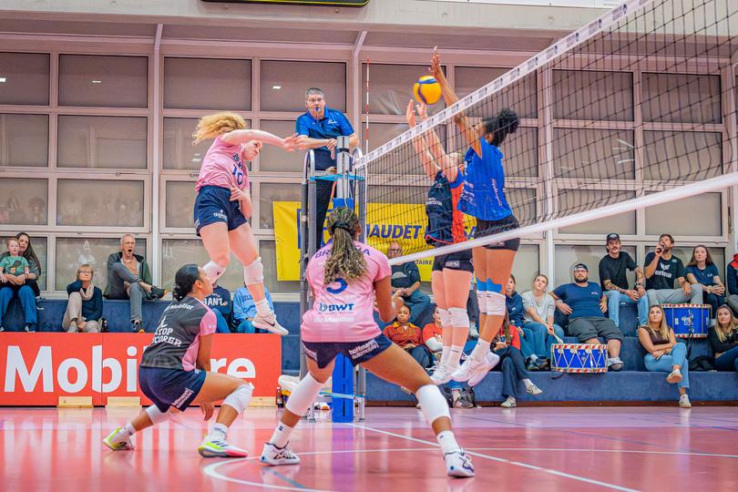 Poster of  Volleyball, NLA Frauen: Sm'Aesch Pfeffingen - Volley Lugano