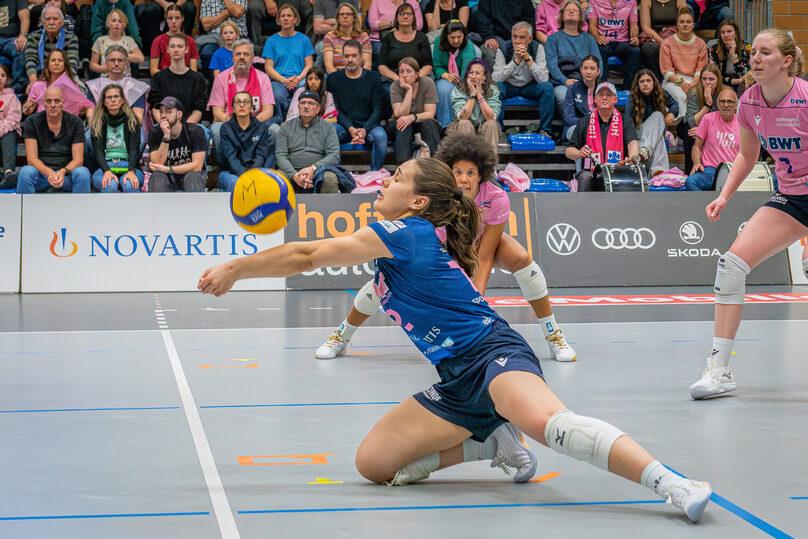 Poster of Volleyball, NLA Frauen, Rang 3-4: Sm'Aesch Pfeffingen - Volley Düdingen
