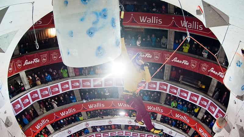 UIAA Ice Climbing World Championships – Lead Finals, Saas-Fee