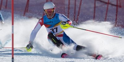 Ski Alpin SM: Slalom Herren 1. Lauf, St. Moritz