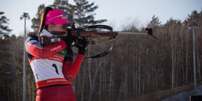 Winteruniversiade: Biathlon Sprint Frauen, Krasnoyarsk (RUS)