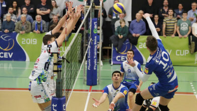 Volleyball NLA Herren: Playoff Halbfinal, Spiel 3: LINDAREN Volley Amriswil – Lausanne UC