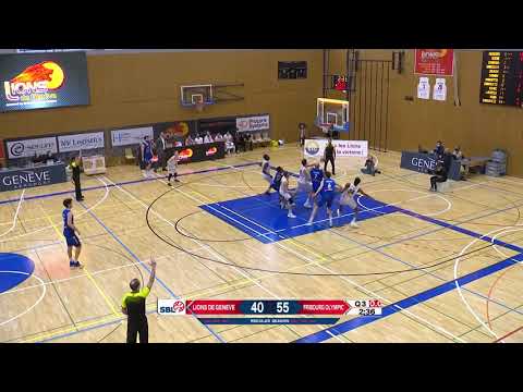Lions de Genève vs. Fribourg Olympic – Game Highlights
