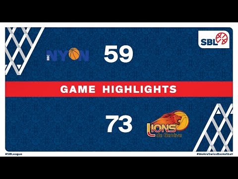 BBC Nyon vs. Lions de Genève – Game Highlights
