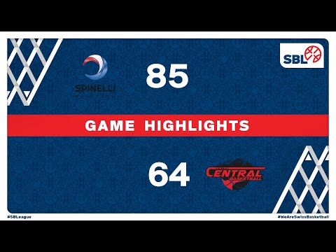 Spinelli Massagno vs. Swiss Central Basketball – Game Highlights
