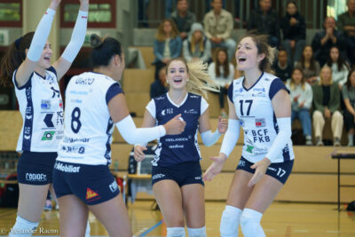 Volleyball NLA Damen: Volley Düdingen vs. VBC Cheseaux