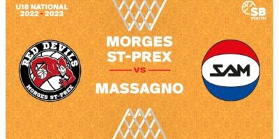 U18 National - Day 3: MORGES vs. MASSAGNO