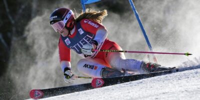 Ski Alpin: European Cup, 2. Slalom Frauen 2. Lauf, Ahrntal (ITA)