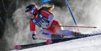Ski Alpin: European Cup, 1. Slalom Frauen 1. Lauf, Ahrntal (ITA)