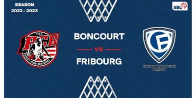 SB League  - Day 17: BONCOURT vs. FRIBOURG