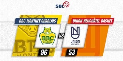 BBC Monthey-Chablais vs. Union Neuchâtel Basket - Game Highlights