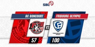 BC Boncourt vs. Fribourg Olympic - Game Highlights