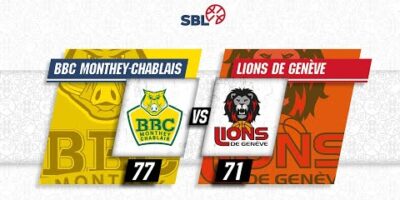 BBC Monthey-Chablais vs. Lions de Genève - Game Highlights