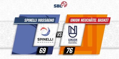 Spinelli Massagno vs. Union Neuchâtel Basket - Game Highlights