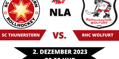 Rollhockey NLA Herren Qualifikation - SC Thunerstern vs. RHC Wolfurt