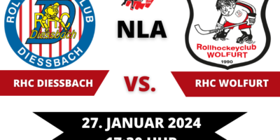 Rollhockey NLA - Qualifikation: RHC Diessbach vs. RHC Wolfurt