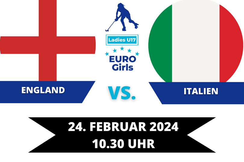 Rollhockey Euro Girls: England vs. Italien